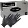 MaiMed Einmalhandschuhe Nitril Black, Puderfrei, 76843, Schwarz, 100 Stück, Größe L