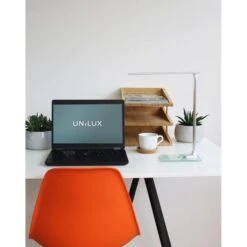 Unilux Schreibtischlampe Popy LED, Dimmbar, Weiß, Mit Standfuß -Haushaltsprodukte 5092e1d23e9bdac8173a2726c62b292c78c50e86 schreibtischlampe unilux popy led