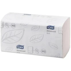 Tork Papierhandtücher Advanced, 290143, H3, Weiß, 2-lagig, Zick-Zack-Falz, 22,6 X 23 Cm, 3750 Stück -Haushaltsprodukte 515692379a2fdd987d783b8c4f0080688aa68333 papierhandtuecher tork advanced 290143 h3 weiss
