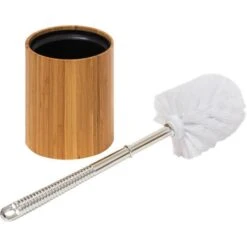 Relaxdays WC-Bürste Braun, Bürstenhalter Aus Bambus -Haushaltsprodukte 51b77adb71aab366a611c622058648d00d1d64ab wc buerste relaxdays braun