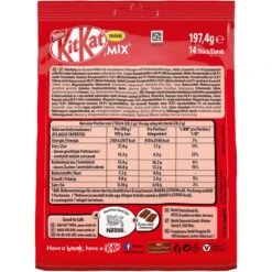 Nestlé® Nestle Schokoriegel KitKat Mini Mix, 196,2g, Je 14g, 14 Riegel -Haushaltsprodukte 5521fec8e62cc1b5676d8c840f36f006f8849f4f schokoriegel nestle kitkat mini mix
