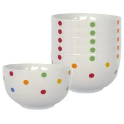 Van-Well Müslischale Capri, Porzellan, Mit Dekor, 13cm, Set, 6 Stück -Haushaltsprodukte 56174ac686d643c16ad3edd574f36f306e15e265 mueslischale van well capri