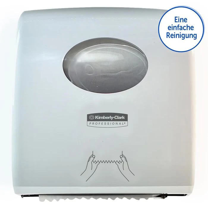 Kimberly Clark Kimberly-Clark Handtuchspender Aquarius Slimroll, 7955, Kunststoff, Für Rollenhandtücher, Weiß 4 Kimberly Clark Kimberly-Clark Handtuchspender Aquarius Slimroll, 7955, Kunststoff, Für Rollenhandtücher, Weiß – Bild 4