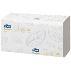 Tork Premium 100288 2-lagig 21x34 Interfold Weiß Papierhandtücher -Haushaltsprodukte 5d48d7a4638f3c5331c847f4e6d8ced7f798c3eb papierhandtuecher tork xpress premium 100288 h2