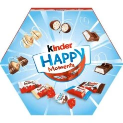 Kinder Schokoriegel Happy Moments Mini Mix, Verschiedene Sorten, 161g