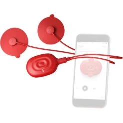 PowerDot Elektrostimulationsgerät 2.0 Uno, Rot, 2 Kanäle, TENS + EMS, Massage