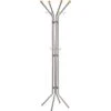 Alco Garderobenständer 2800, Mit 12 Haken, Metall, Silber
