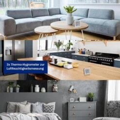 TFA Thermometer 95.2019.54 Innen, Digital, Mit Hygrometer, 3 Stück -Haushaltsprodukte 60101279aef76cba3141121ff14a35bdffcf48f8 thermo hygrometer tfa 95.2019.54 innen