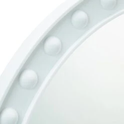 Relaxdays Wandspiegel 10025536, Modern, Rund, Weiß, Rahmen Aus Kunststoff, Ø 50,5cm -Haushaltsprodukte 6316bca8514712d46aabf16edffbbc9991814b7f wandspiegel relaxdays 10025536 modern rund