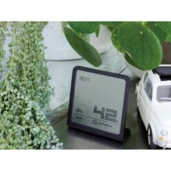 Stadler-Form Thermo-Hygrometer Selina Innen, Digital, Uhrzeit, Schwarz -Haushaltsprodukte 6550bc59eb4fe358cb63c1622768be142e6e29c6 thermo hygrometer stadler form selina innen