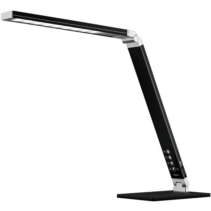 Hansa Schreibtischlampe LED Magic Light Plus, Dimmbar, Schwarz, USB, Nachtlicht, Standfuß 1 Hansa Schreibtischlampe LED Magic Light Plus, Dimmbar, Schwarz, USB, Nachtlicht, Standfuß