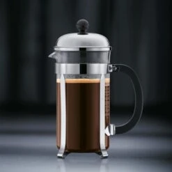 Bodum Kaffeebereiter Caffettiera 1918-01 Schwarz, Glas, French Press, 1,0 L / 8 Tassen -Haushaltsprodukte 66d52e087fc183c9d9d6bd2d6ba8f484486b5b73 kaffeebereiter bodum caffettiera 1918 01 schwarz