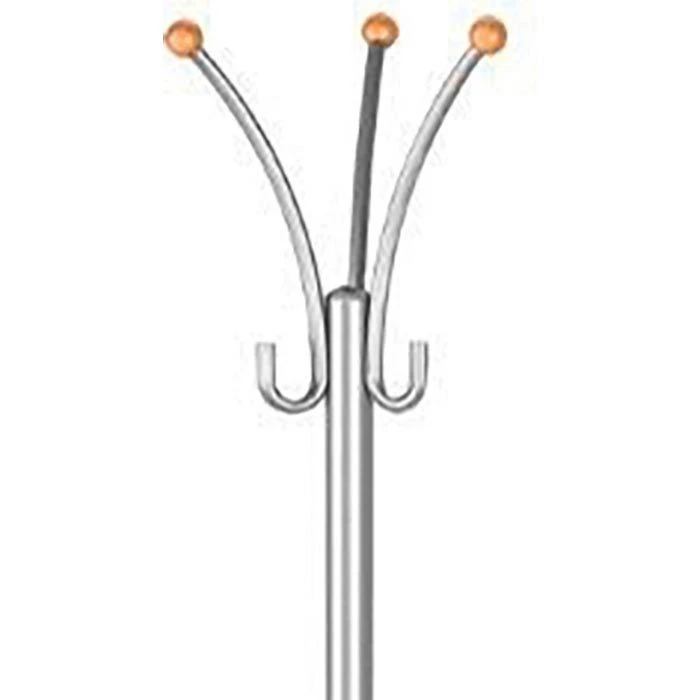 Kerkmann Garderobenständer Nina, 6095, Mit 6 Haken, Metall, Silber 3 Kerkmann Garderobenständer Nina, 6095, Mit 6 Haken, Metall, Silber – Bild 3