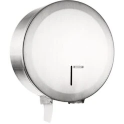 Katrin Toilettenpapierspender Gigant-Box S, 989660, Edelstahl, Für Jumbo Rollen, Silber -Haushaltsprodukte 68fe46d62fa91b504270a6a139035e29b8e375bb toilettenpapierspender katrin gigant box s 989660
