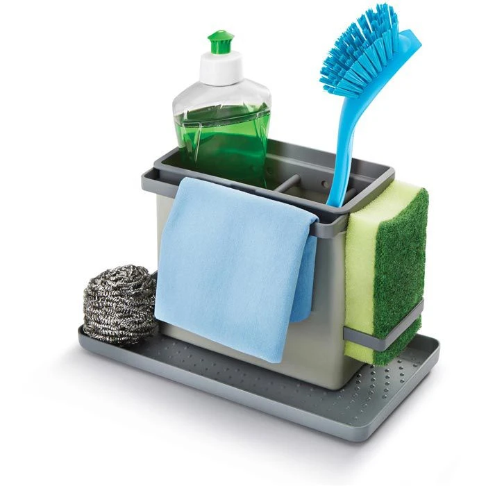 Metaltex Spülbecken-Organizer Tidytex 297530109, Grau, Kunststoff 1 Metaltex Spülbecken-Organizer Tidytex 297530109, Grau, Kunststoff
