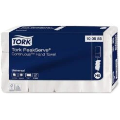 Tork Papierhandtücher PeakServe Endlos 100585 H5, 1-lagig, Interfold-Falz, 20,1 X 22,5cm, 4920 Stück -Haushaltsprodukte 6e0a477ce228fd6468ab0a03c0d2d5193b986284 papierhandtuecher tork peakserve endlos 100585 h5
