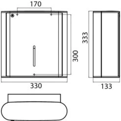 Emco Handtuchspender System 2, Metall, 500 Falthandtücher, Chrom -Haushaltsprodukte 6e2c5018378e503fa2399cb4021896300ebf5944 handtuchspender emco system 2