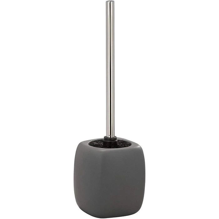 Wenko WC-Bürste Faro Grey, Grau, Bürstenhalter Aus Keramik 1 Wenko WC-Bürste Faro Grey, Grau, Bürstenhalter Aus Keramik