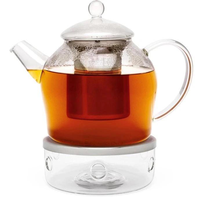 Bredemeijer Tee-Kanne Minuet Santhee, Glas, Mit Edelstahl-Filter, Transparent, 1,2 L 4 Bredemeijer Tee-Kanne Minuet Santhee, Glas, Mit Edelstahl-Filter, Transparent, 1,2 L – Bild 4