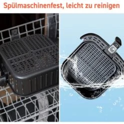 Cosori Fritteuse Premium XXL, CP158-AF-RXL, 1700 W, Heißluftfritteuse, Ohne Öl, Für 5,5 Liter -Haushaltsprodukte 72bc1458eb44dc6e1a2423f9346632859eef7c44 fritteuse cosori premium xxl cp158 af rxl