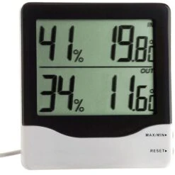 TFA Thermo-Hygrometer 30.5013 Innen / Außen, Digital, Mit Kabelfühler -Haushaltsprodukte 739d26f255b22736657f7a3b94ae84597a593e8a thermo hygrometer tfa 30.5013 innen aussen