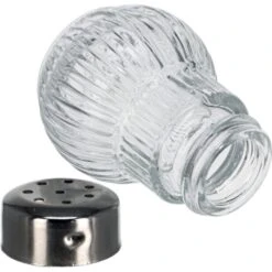 Fackelmann Salz-und-Pfefferstreuer Rubin 46968, Mini-Streuer Aus Glas / Edelstahl, Transparent -Haushaltsprodukte 749558e17aaecd27ea65e0994939d04ca49e9ebd salz und pfefferstreuer fackelmann rubin 46968