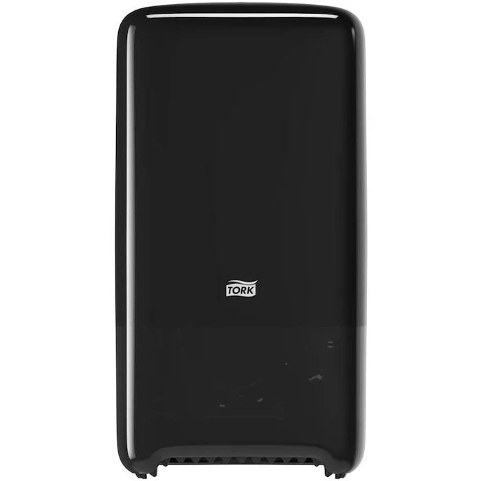 Tork Toilettenpapierspender Elevation, 557508, T6, Kunststoff, Für 2 Compact Rollen, Schwarz 3 Tork Toilettenpapierspender Elevation, 557508, T6, Kunststoff, Für 2 Compact Rollen, Schwarz – Bild 3