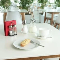 Contacto Salz-und-Pfefferstreuer 1416002, Set Mit Menage, Glas / Edelstahl -Haushaltsprodukte 759a993e4227ca4597e65d487a16dad1eda506d0 salz und pfefferstreuer contacto 1416002