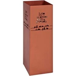 Haku-Möbel Schirmständer 26926, Kupfer, Höhe 48 Cm, Metall