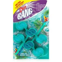 Cillit-Bang WC-Duftspüler 6 In 1 Türkisspüler, Tropical Lagune, Im Korb, 2 Stück