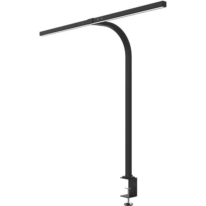 Unilux Schreibtischlampe Strata Schwarz, Tischklemme, Dimmbar, Lichtsensor 1 Unilux Schreibtischlampe Strata Schwarz, Tischklemme, Dimmbar, Lichtsensor