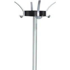 Kerkmann Garderobenständer Public Classic, 6274, Mit 12 Haken, Metall, Schwarz / Silber -Haushaltsprodukte 79c21a6362d210fa6700750a6d9f783f6bbe739c garderobenstaender kerkmann public classic 6274