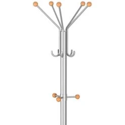 Kerkmann Garderobenständer TK2, 6068, Mit 10 Haken, Metall, Silber -Haushaltsprodukte 7a6fa7b5e4404bf1e6661087475d67aded648695 garderobenstaender kerkmann tk2 6068