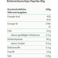 Lorenz Chips Paprika, Kichererbsen Chips, 85g 9 Lorenz Chips Paprika, Kichererbsen Chips, 85g -Haushaltsprodukte 7c69498d45308e6f18c8925b24abd2f10afb6a0c chips lorenz paprika