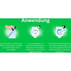 Biff WC-Reiniger WC-Total Spritzige Zitrone, Gel, Mit Selbstaktiver Formel, 750ml -Haushaltsprodukte 7cddf7b8d6ebc725db7fa7235dca15d05350ad27 wc reiniger biff wc total spritzige zitrone