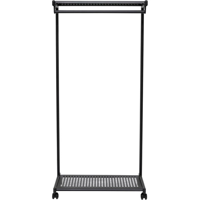 Maul Garderobenständer MAULbolero, 94244, Mit Rollen Und Schuhablage, Metall, Schwarz 4 Maul Garderobenständer MAULbolero, 94244, Mit Rollen Und Schuhablage, Metall, Schwarz – Bild 4