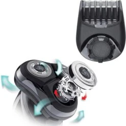 Remington Elektrorasierer R9 Ultimate, XR1570, Für Männer, Wet & Dry, Mit Trimmer, Schwarz -Haushaltsprodukte 82397b6ce8c193cfed2ecf6baf6fa861a23d9b8f elektrorasierer remington r9 ultimate xr1570