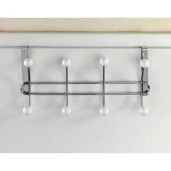 Wenko Kleiderhaken Lissa, 22679100, Für Die Tür, Weiß, Metall, 8 Haken -Haushaltsprodukte 833d450a60288f7228e41cc5fcab2fb2bdc8cc8b kleiderhaken wenko lissa 22679100