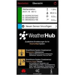 TFA Wetterstation 31.4005.02 Weatherhub Funk, Hygrometer, Windmesser, Niederschlag -Haushaltsprodukte 83ffe8cb714b59a75a8a6ecc6617dff15f81a188 weatherhub set tfa 31.4005.02