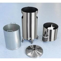 VAR Handtuchspender 2016, Desinfektionsstation, Abfallkorb, Rollenhandtücher, Fahrbar, Edelstahl -Haushaltsprodukte 840d845aba0aa85e6be452d6c93c6ff70b73b374 handtuchspender var 2016 desinfektionsstation