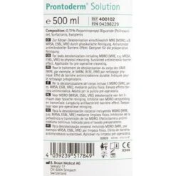 B.Braun Desinfektionsmittel Prontoderm, 400102, Hautdesinfektion, 500ml -Haushaltsprodukte 855911ab64a630dacc5f5e8c46f5da31af105c37 desinfektionsmittel b.braun prontoderm 400102