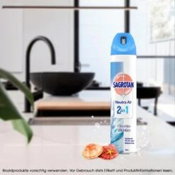 Sagrotan Raumduft Neutra Air 2in1, 300 Ml, Lufterfrischer & Flächendesinfektion, Ozeanfrische -Haushaltsprodukte 87fe8cf7755a437600aaf5dd1a1bebe94ac64c8a raumduft sagrotan neutra air 2in1 300 ml