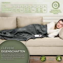 Sinnlein Heizdecke WHD03, 180 X 130cm, Abschaltautomatik, Timerfunktion 5 Sinnlein Heizdecke WHD03, 180 X 130cm, Abschaltautomatik, Timerfunktion -Haushaltsprodukte 897a0f677b230742b76b2a82bd0c640020c9ce28 heizdecke sinnlein waermedecke xxl