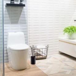 Relaxdays WC-Bürste Schwarz, Bürstenhalter Aus Keramik -Haushaltsprodukte 8afe7f35728c9290c68cc91128a7154218f14eb8 wc buerste relaxdays schwarz