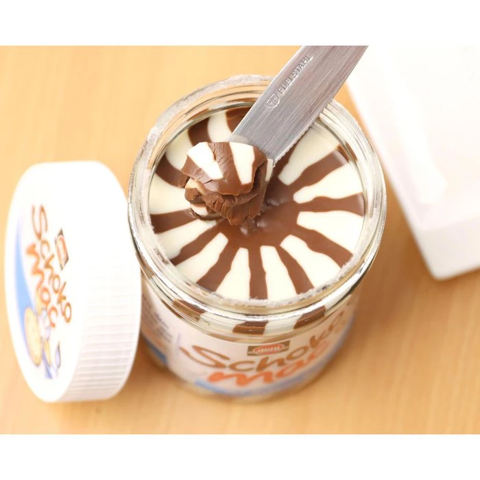 Schwartau Brotaufstrich Schoko Mac, Mit Milchcreme, Im Glas, 400g 2 Schwartau Brotaufstrich Schoko Mac, Mit Milchcreme, Im Glas, 400g – Bild 2
