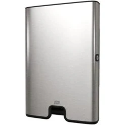 Tork Handtuchspender Xpress Image Design 460004 H2, Edelstahl Gebürstet, 600 Falthandtücher, Silber