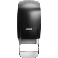 Katrin Toilettenpapierspender 92049, Schwarz, Mit Hülsenfänger, Kunststoff, Für 2 Kleinrollen -Haushaltsprodukte 900b63ebfe4f33e04ccf8d1cb6eb542b0cef5b91 toilettenpapierspender katrin 92049 schwarz