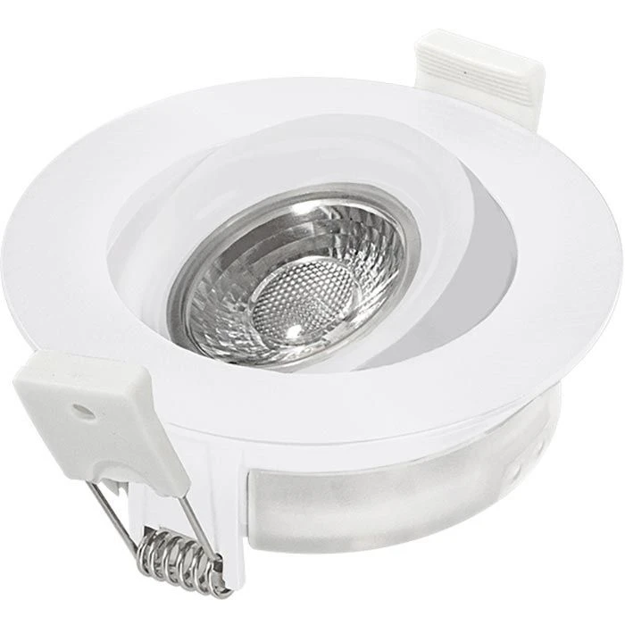 Heitronic Einbaustrahler DL6809 Weiß LED, 520 Lm, 6 W, Warmweiß, Dimmbar, IP44 3 Heitronic Einbaustrahler DL6809 Weiß LED, 520 Lm, 6 W, Warmweiß, Dimmbar, IP44 – Bild 3