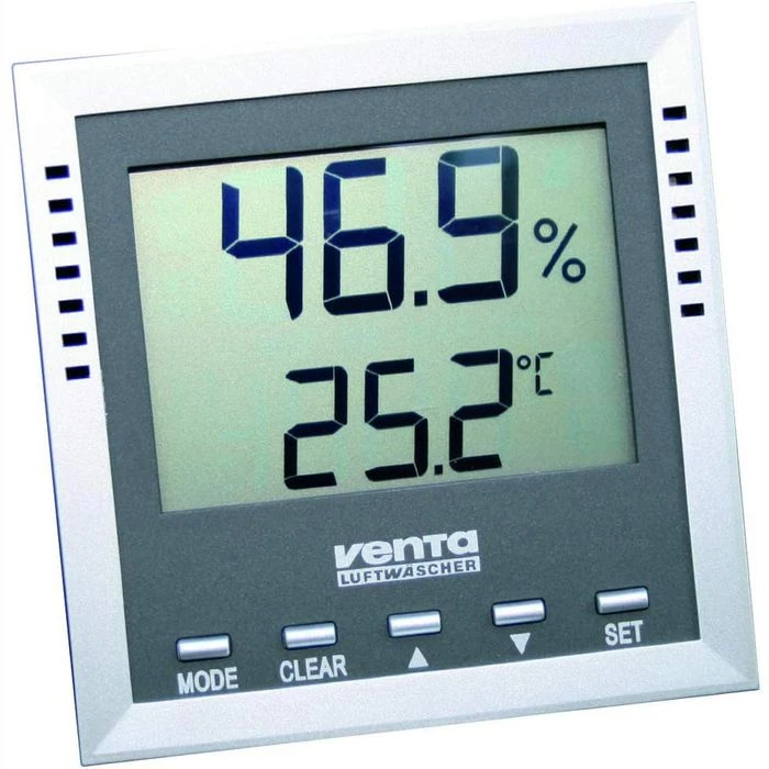 Venta Thermo-Hygrometer Innen, Digital, Taupunkt, Feuchtkugel 1 Venta Thermo-Hygrometer Innen, Digital, Taupunkt, Feuchtkugel