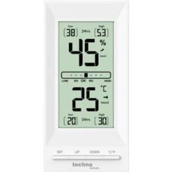 Technoline Thermo-Hygrometer WS 9129, Innen, Digital -Haushaltsprodukte 926f072271f3671b79d24aa5fbd9f892debdbe52 thermo hygrometer technoline ws 9129 innen